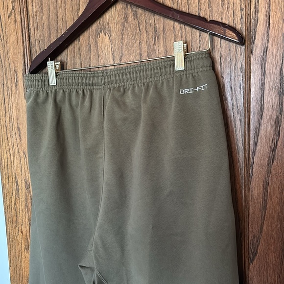 Nike Dri-fit Olive Green Joggers Men’s SZ L - Picture 4 of 4